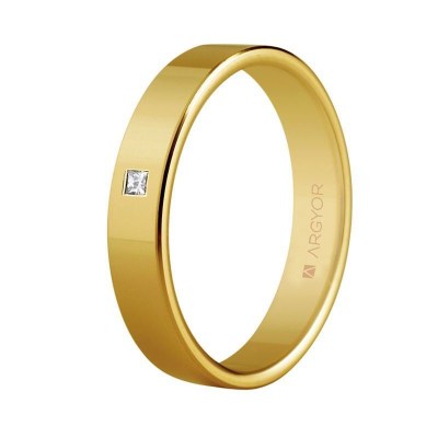 Alianza oro diamante 5140150P